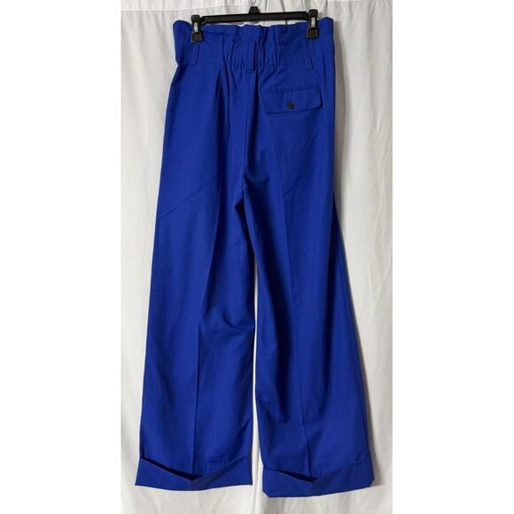 NWT Banana Republic Womens Wide Leg Cuffed Casual Pants Slacks Trousers Size 6 - Picture 8 of 9